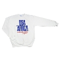 USA for AFRICA スウェット White/Mサイズ