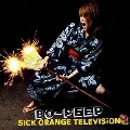 Sick orange television