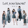 Let you know!/あっぱれ!馬鹿騒ぎ [CD+DVD]
