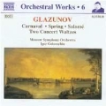 Glazunov: Orchestral Works Vol 6 - Carnaval; Spring; Salome; Waltzes/ Golovschin, Moscow SO