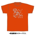 「AKBグループ リクエストアワー セットリスト50 2020」ランクイン記念Tシャツ 19位 オレンジ × シルバー XLサイズ