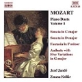 Mozart: Piano Duets Vol 1 / Jenoe Jando, Zsuzsa Kollar