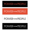 Power To The People Bumper Sticker