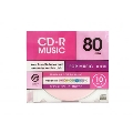 ヴァーテックス 10CDRA.CMIX.80VXCA (Audio用) CD-R80分10枚ラーミックス10色インクジェットプリンタ対応
