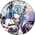 初音ミク 百鬼夜行 BIG缶バッジ 妖狐 藤