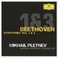 ベートーヴェン: 交響曲第1番&第3番 / ミハイル・プレトニョフ, ロシア・ナショナル管弦楽団