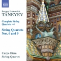 Taneyev: Complete String Quartets Vol.4 - No.6 & No.9