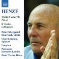 Hans Werner Henze: Violin Concerto No.2, Il Vitalino Raddoppiato