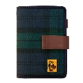 TOWER RECORDS × CHUMS 手帳カバー COTTON/TARTAN GREEN