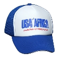 USA for AFRICA メッシュキャップ Blue