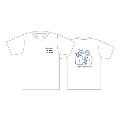 フィシュリなりのシルエットTシャツ (ホワイト/XL)