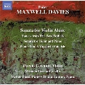 P.Maxwell-Davies: Sonata for Violin Alone, Dances from The Two Fiddlers, etc