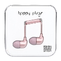 happy plugs イヤホン IN-EAR/ピンクゴールド
