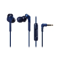 audio-technica インナーイヤーヘッドホン ATH-CKS550XiS ブルー