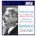 Mozart: Symphonies No.31 (4/2/1954), No.41 "Jupiter" (12/26/1952); Bruckner: Symphony No.7 (2/8/1958) / Charles Munch(cond), BSO