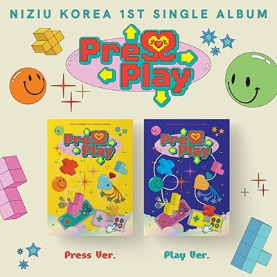NiziU/Press Play: 1st Single (2種セット)＜オンライン限定
