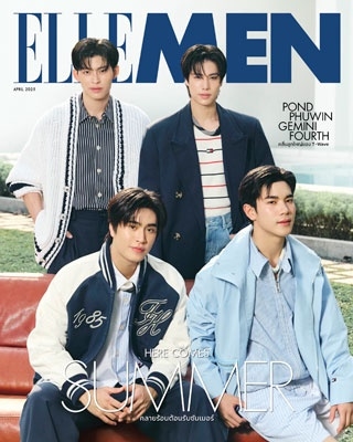 ELLE MEN Thailand 2025ǯ4Pond, PHUWIN, GEMINI, FOURTH[EL4472X250400]