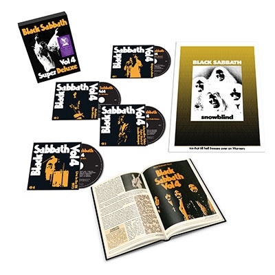 Black Sabbath/Vol.4 (Deluxe Edition) 4CD+BOOK[5053864450]