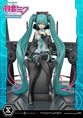 PRISMA WING 初音ミク “Art by neco” 1/4 DX版 初音ミク ピアプロキャ | スタチュー | プライム1スタジオ