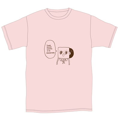 新宿店15周年記念「シンジュくん」 T-shirt ライトピンク/XSサイズ