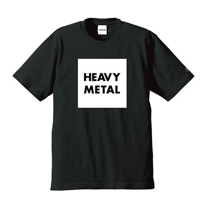 WTM_T-Shirt HEAVY METAL(֥å/ۥ磻)M[WTM687]