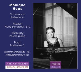 Monique Haas Vol.2 - Schumann, Mozart, Debussy, J.S.Bach