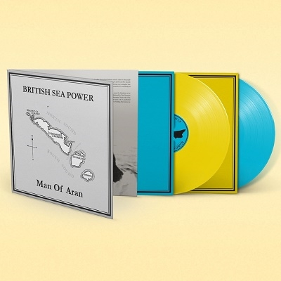 British Sea Power/Man Of Aran̸/Yellow &Blue Vinyl[RTRAD499LP2]