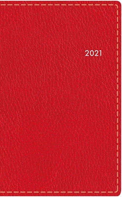 高橋書店 手帳は高橋 T Beau ティーズビュー 2 レッド 手帳 21年 手帳判 ウィークリー 皮革調 赤 No 170 21年版1月始まり
