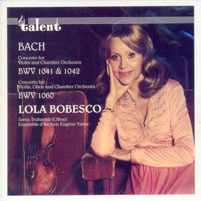 J.S.Bach: Violin Concertos No.1, No.2, Concerto for Violin and Oboe BWV.1060