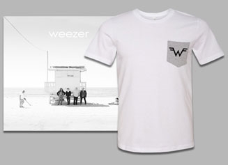 Weezer Weezer White Album Cd Lp Tシャツ Xlサイズ 数量限定盤