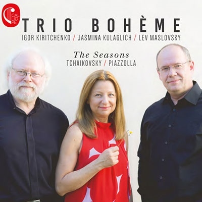 [CD/Calliope]チャイコフスキー:四季Op.39&ピアソラ/ブエノスアイレスの四季/ボエーム三重奏団 2018.8