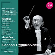 Mahler: Das Klagende Lied; Janacek: Fiddler's Child