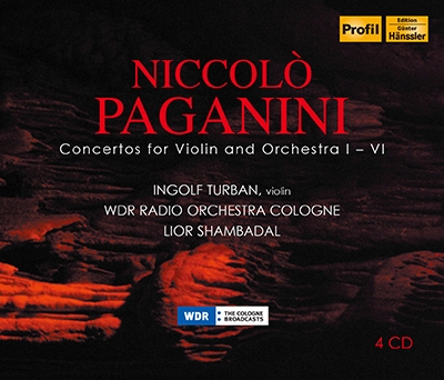 Paganini: Concertos for Violin and Orchestra No.1-No.6