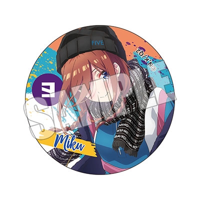 五等分の花嫁∬ ブラインド缶バッジ SKATER GIRL (全5種ランダム)