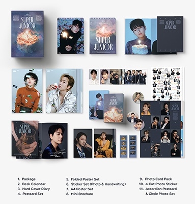 SUPER JUNIOR/SUPER JUNIOR 2023 SEASON'S GREETINGS ［CALENDAR+GOODS］