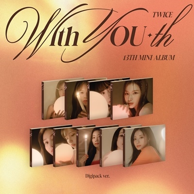 TWICE/With YOU-th 13th Mini Album (Digipack Ver.)(9糧å)[JYPK1762SET]