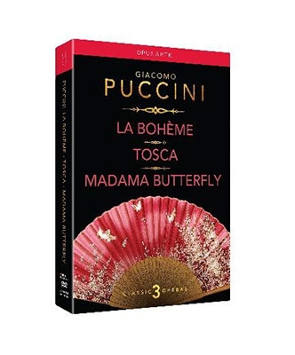 Puccini: La Boheme, Tosca, Madama Butterfly