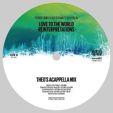 Love To The World (Theo Parrish Reinterpretations)＜限定盤＞