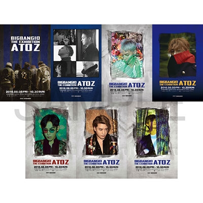割引 BIGBANG/BIGBANG 10 THE EXHIBITION:A TO Z POSTER SET タレントカード