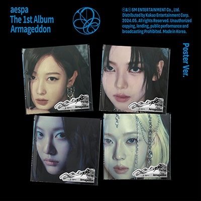 aespa/1st Album: Armageddon (Poster Ver.)(ランダムバージョン 