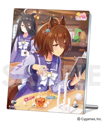 α1 ウマ娘 黒板&白衣 アグネスタキオン スリーブ&プレイマット