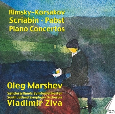 쥰ޥ륷/P.Pabst Piano Concerto Op.82 Rimsky-Korsakov Piano Concerto Op.30 Scriabin Piano Concerto Op.20 (+Catalogue) / Oleg Marshev(p), Vladimir Ziva(cond), South Jutland SO CD+Catalogue[DACOCD660]
