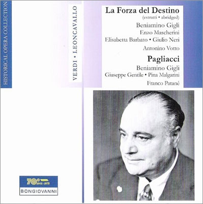 Verdi: La Forza del Destino; Leoncavallo: Pagliacci Verdi: La Forza del Destino; Leoncavallo: Pagliacci