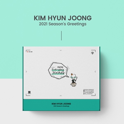 Kim Hyun Joong 2021 SEASONS GREETINGS [Everyday Joong] [CALENDAR+GOODS]