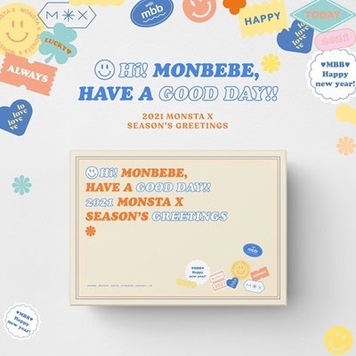 MONSTA X/MONSTA X 2021 SEASON'S GREETINGS CALENDAR+DVD+GOODS[CMAE11608]