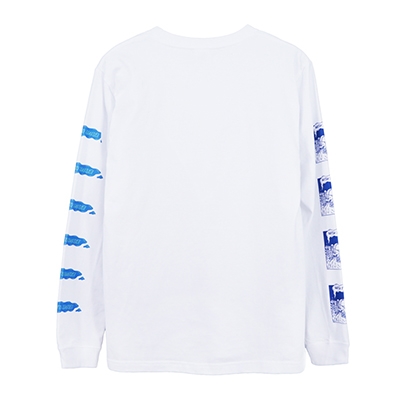 夏と彗星 Long Sleeve Tee(White)/Lサイズ