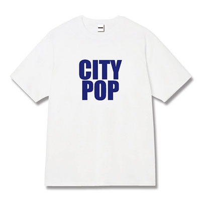 CITY POP T-shirts (White) / L[WTM2202]