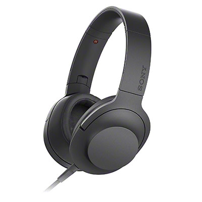 SONY ハイレゾ対応 ヘッドホン h.ear on MDR-100A チャコールブラック