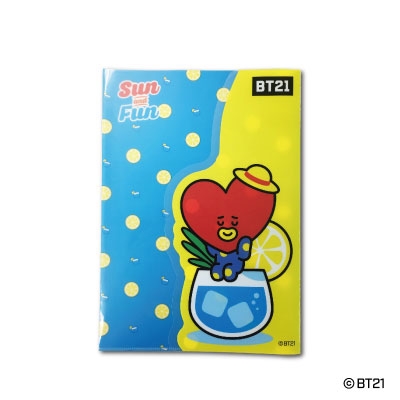 Bt21 Bt21 ダイカットクリアファイルvol 2 Tata