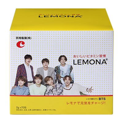 BTS/LEMONA×BTS ハート缶 (2g×70包)